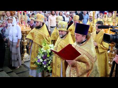 В кафедральном соборе с 65-летием поздравили митрополита Сергия