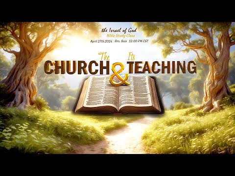 IOG - "The Church and Its Teaching" 2024