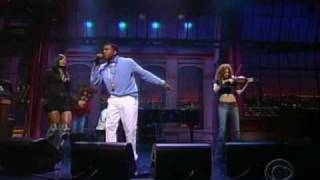 Kanye West ft Syleena Johnson & Miri Ben Ari - All Falls Down [LIVE] @ Letterman