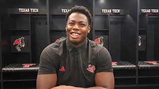 Texas Tech DL Mateen Ibirogba Exclusive Interview