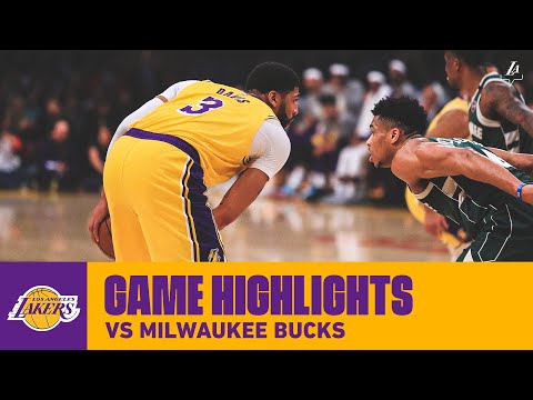 HIGHLIGHTS | Anthony Davis (30 pts, 9 reb, 2 blk) vs. Milwaukee Bucks