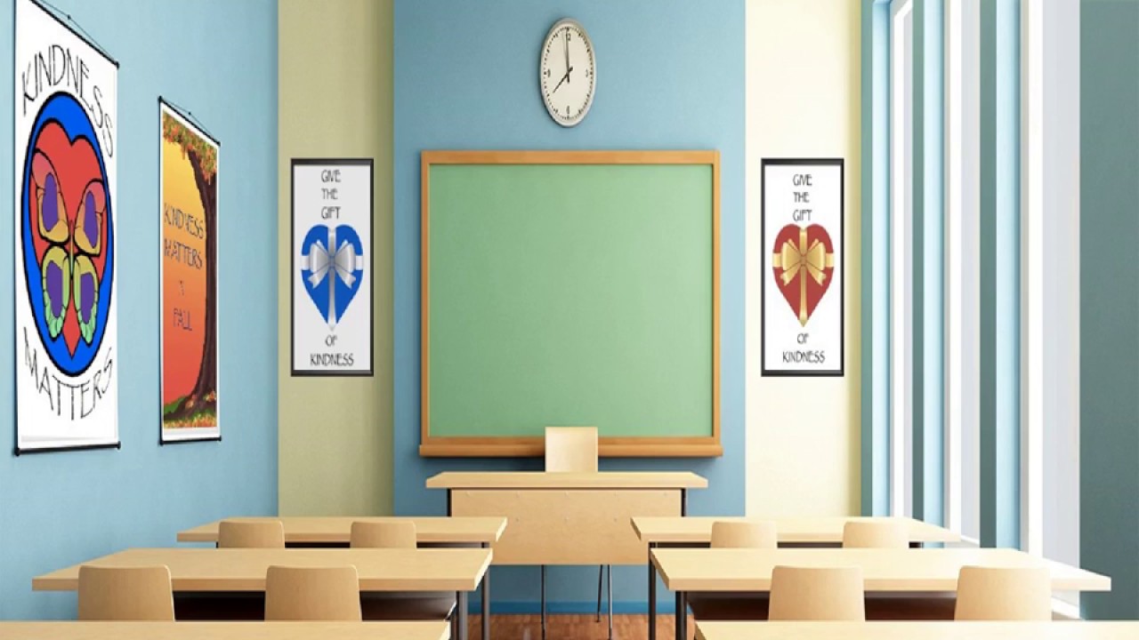 Different type Classroom posters for high school