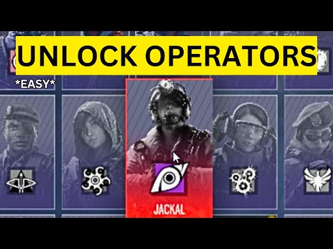 How To Unlock Operators in Rainbow Sig Siege X(EASY)