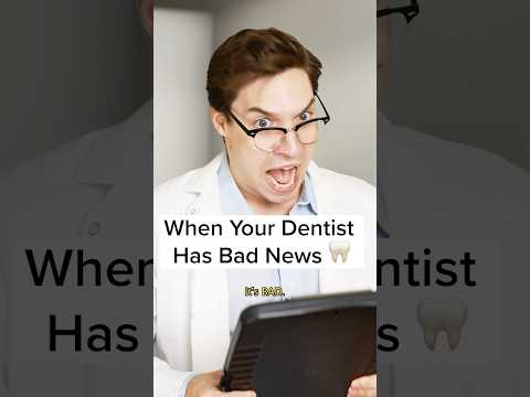 Ben needs a better dentist.🦷 #skit #comedy #dentist #soocas #SoocasNEOSII #soocaselectrictoothbrush