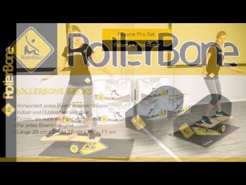 Fitbone Balance und Fitness Board - deutsch
