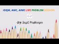 Pre RMO RMO Discussion Cheenta Mathematics Department 1st Oct 2020