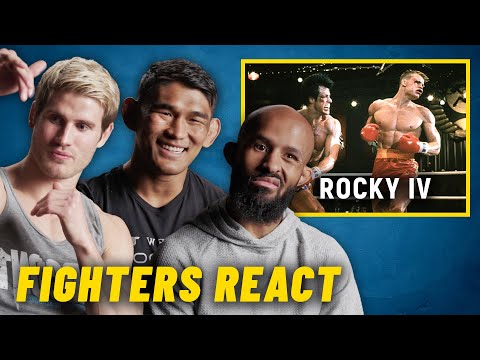 Pro Fighters React To Movie Fight Scenes 🍿 DJ, Aung La, Sage & MORE