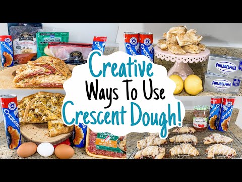 5 TASTY RECIPES USING PILLSBURY CRESCENT ROLLS! |...