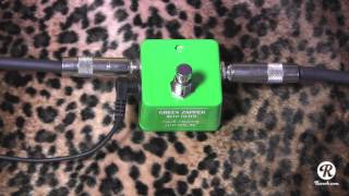 Video thumbnail for Henretta Enginerring Green Zapper filter pedal demo with Kingbee Tele & Dr Z Antidote by gearmanndude