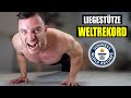 Sascha Huber versucht 2800 Liegestütze in 1 Stunde | Weltrekord Versuch (700K Abo Special)