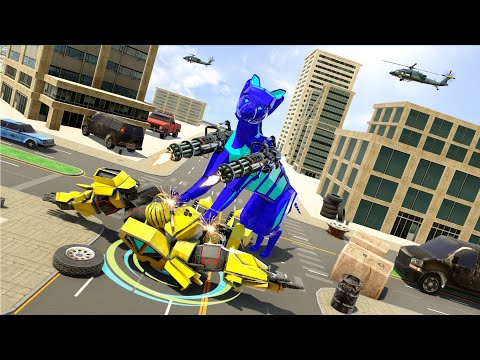 Cat Robot Transform Game