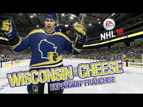 NHL 18 Expansion Franchise with the Wisconsin Cheese EP1 Expansion & Entry Draft, 1st Preseason Game
