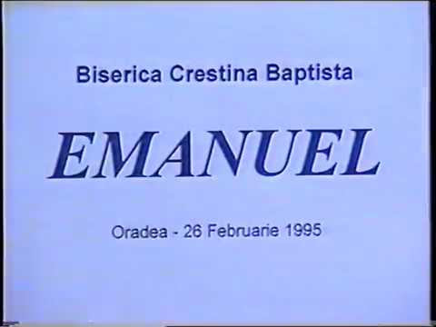 Inaugurare Biserica Baptista Emanuel Oradea - Sfant esti, Sfant esti