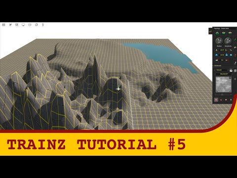 Trainz route building tutorial Ep. 05 | Terrain Tools