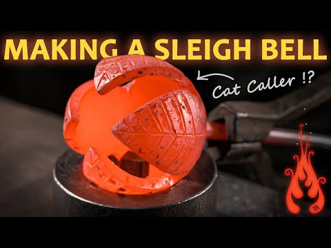 Blacksmithing - Making a Sleigh Bell