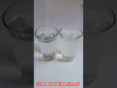 Experiment of Salt and Lemon+Water