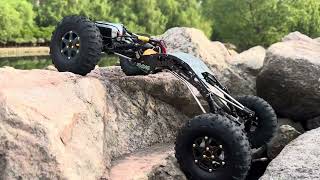 RhinoRC Trachyte 5.25 inch tires use 3D printed TPU 83A insert TEST 1