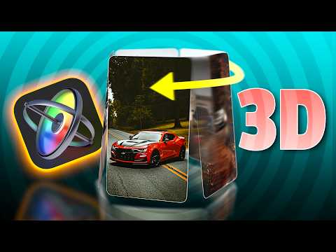 This 3D Carousel Effect Looks INSANE (Made in Apple Motion)