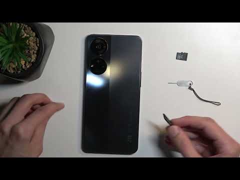 ZTE Blade V40s - How To Insert Nano & Micro Sim Card