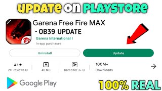 UPDATE - Update Free Fire MAX OB39 😲 300 MB Upd