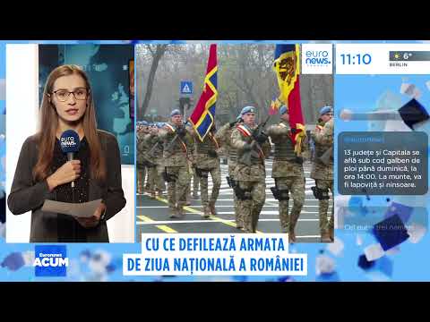 Cu ce defilează armata de Ziua Națională a României