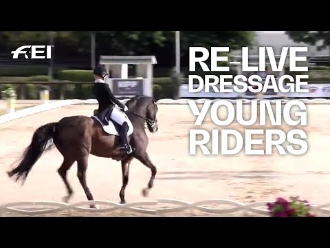 RE-LIVE | Dressage Individual Test Part 2 | Young Riders | FEI Dressage European Championships