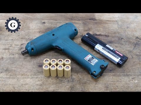 Battery Rebuild & Refresh Vintage Cordless Impact Wrench | Makita 6900D
