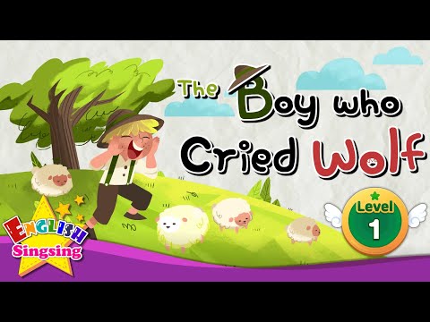 The Boy who Cried Wolf - Fairy tale - English Stories (Reading Books)