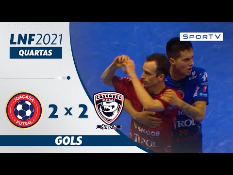 JOAÇABA 2 X 2 CASCAVEL | GOLS | LIGA NACIONAL DE FUTSAL | SPORTV