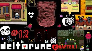 #12 【デルタルーン】さよなら世界♠なつかしい町に帰ろう。 まろまゆの【deltarune 実況】Chapter.1