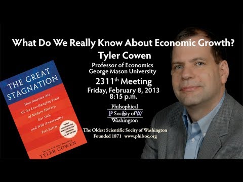 PSW 2312 What Do We Really Know About Economic Growth? | Tyler Cowen