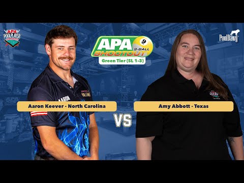 2025 APA 9-Ball Shootout Green Tier (SL 1-3) Final