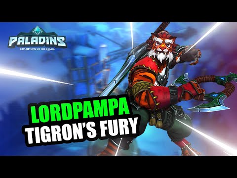 LordPampa Tiberius Pro Competitive l MASTER l TIGRON’S FURY l PALADINS GAMEPLAY