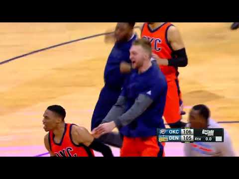 This Date in NBA History: Russell Westbrook Game-Winner vs. DEN in 2017
