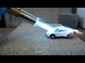 Toy car vs Torch!