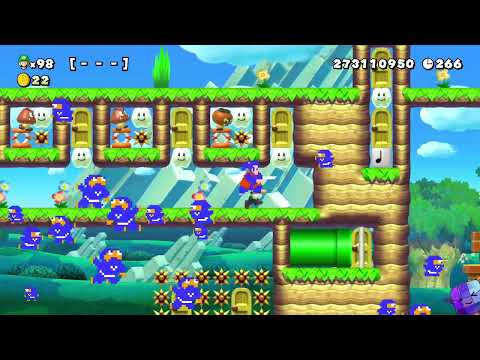 Super Mario Maker 2 🔧 Endless Challenge with Luigi 9745 - 9752