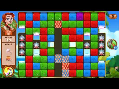 Lost Island Blast Adventure Level 669 - No Boosters