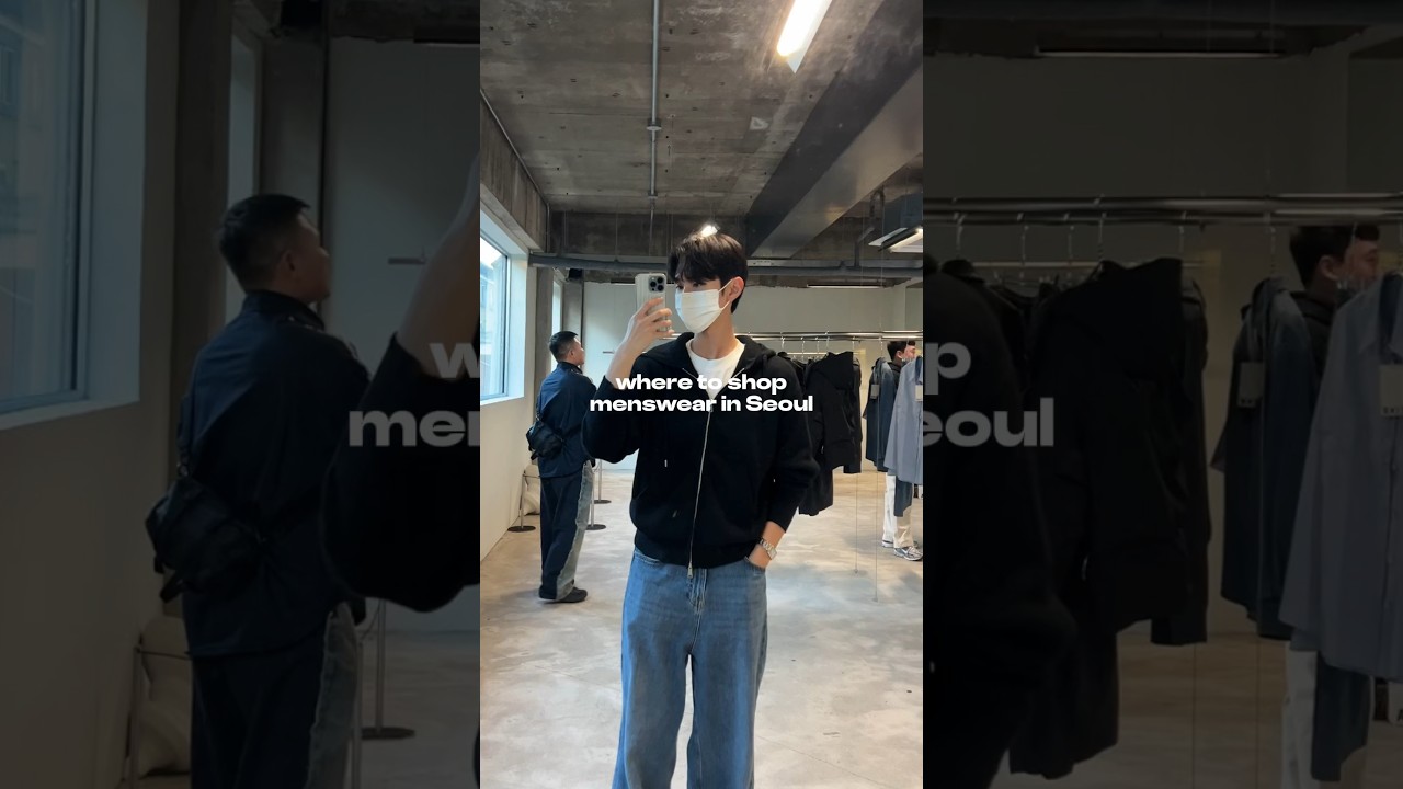 Where Stylish Korean Guys ACTUALLY Shop in Seoul
