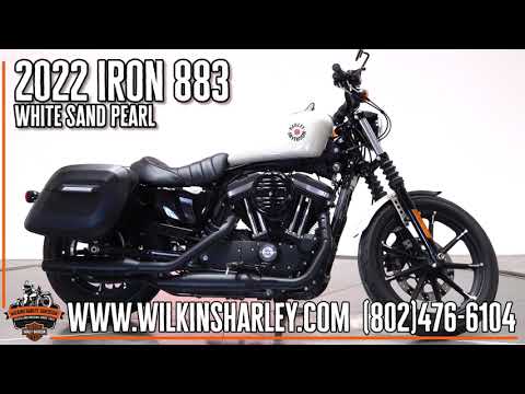 2022 Harley-Davidson XL883N Iron 883 in White Sand Pearl