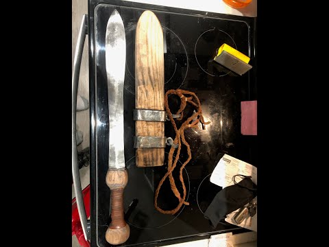 Making a Roman Mainz Gladius