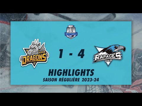 Dragons de Rouen 1-4 Rapaces de Gap - Highlights - Synerglace Ligue Magnus 2023/24