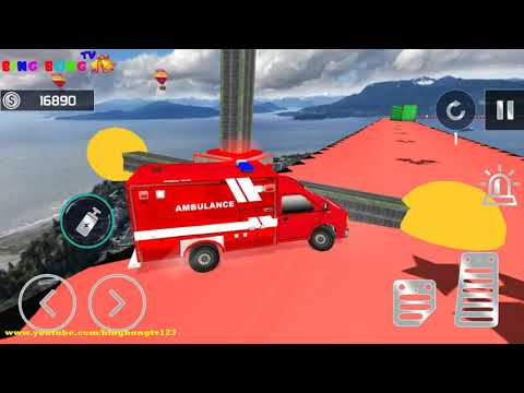Ambulance Stunts Driving MegaRamp GT Racing - Best Android Gameplay