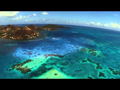 ISLA PROVIDENCIA y Santa Catalina COLOMBIA desde el aire con Drone