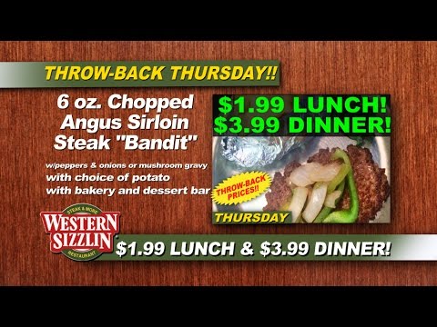 Western Sizzlin Boaz Menu