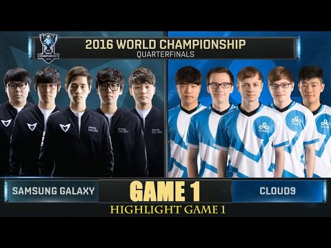 SSG vs C9 Highlights Game 1|LOL S6 World championships Quarterfinals