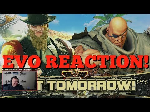 Street Fighter V: G and Sagat Evo 2018 Trailer REACTION!