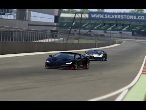 Bugatti Divo vs Lamborghini Centenario LP 770-4 at Silverstone