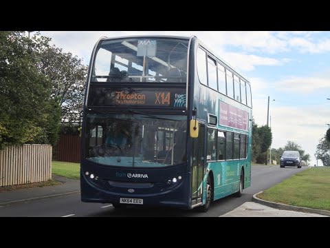 Quiet Morning | Route X14: 7533/NK64EEU - ADL Enviro 400/Dennis Trident 2