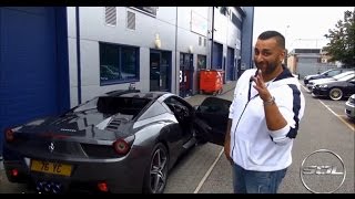 Yiannimize Ferrari 458 Spider reactions and road sounds with Armytrix Cat-Back Titanium Exhaust