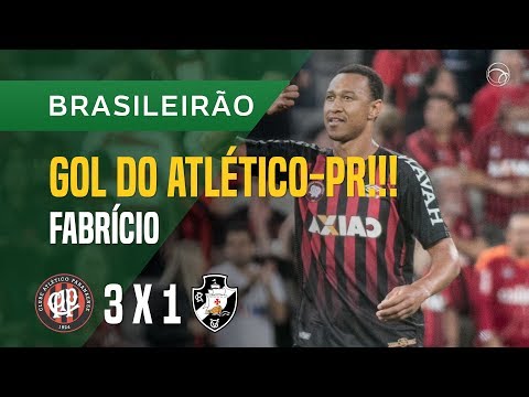 GOL (FABRÍCIO) - ATLÉTICO-PR X VASCO - 19/11 - BRASILEIRÃO 2017